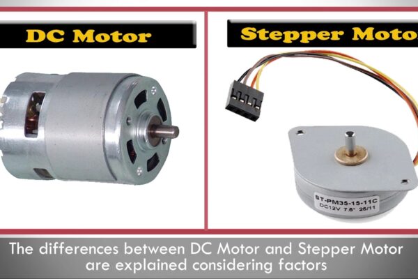 Difference between Stepper motor and DC motor